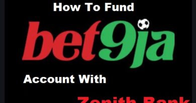 Fund Bet9ja Account With Zenith Bank