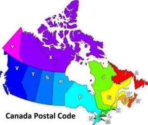 Complete List Of All Canada Zip Code, Canada Postal Code Map – GenGuide